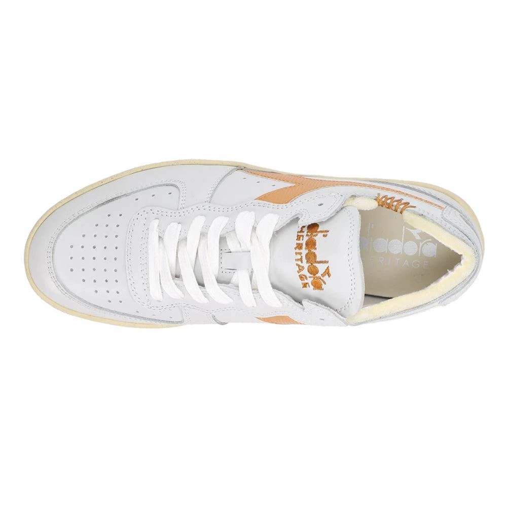 Diadora Mi Basket Row Cut Performance Lace Up Sneakers 4