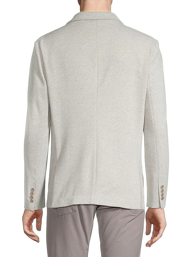 Good Man Brand Jacquard-Knit Two-Button Blazer 5