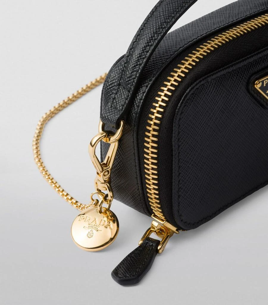 Prada Saffiano Leather Mini Pouch 5