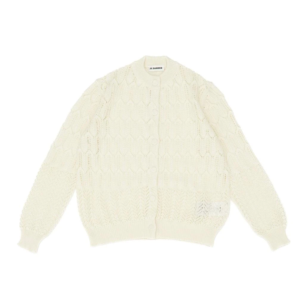 Jil Sander Jil Sander	Button-Up Crewneck Cardigan 1