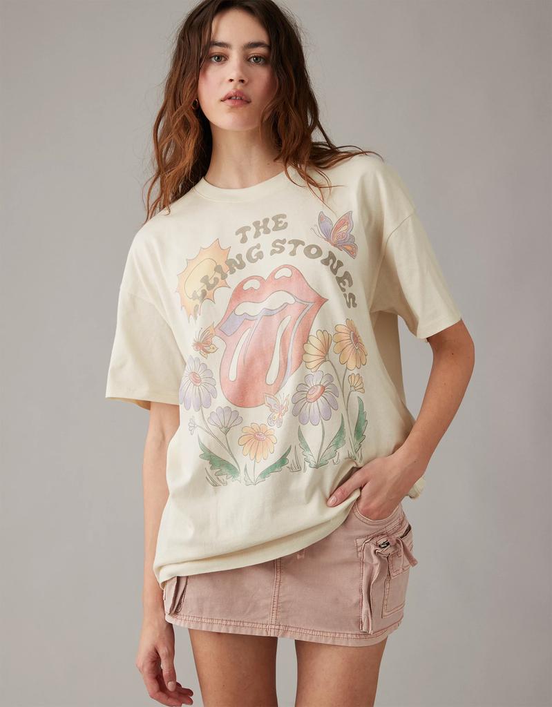 AE AE Oversized Rolling Stones Graphic T-Shirt