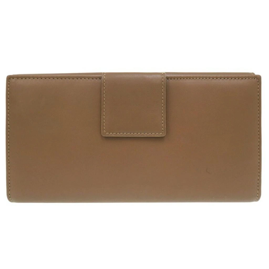 BVLGARI Leather Long Wallet (Bi-Fold) (Pre-Owned) 3