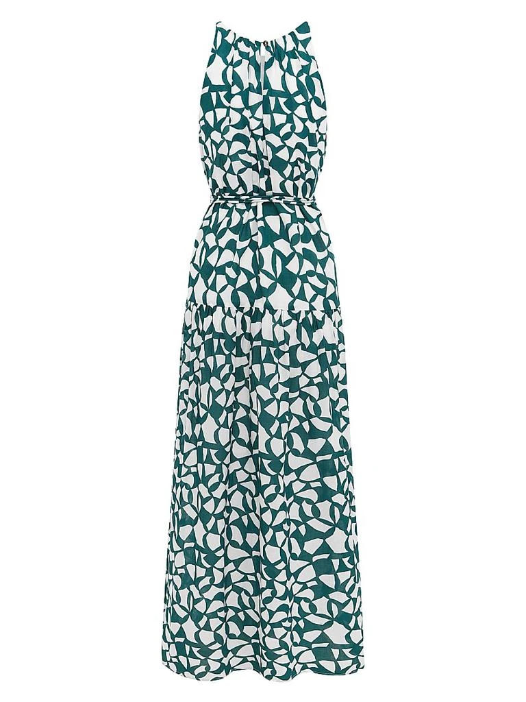 Bird & Knoll Giovanna Geometric Maxi Dress 3