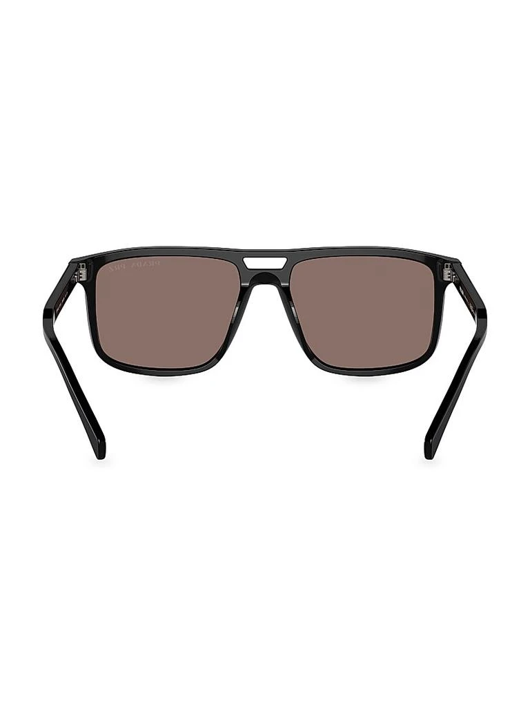 Prada 58MM Rectangular Sunglasses 4