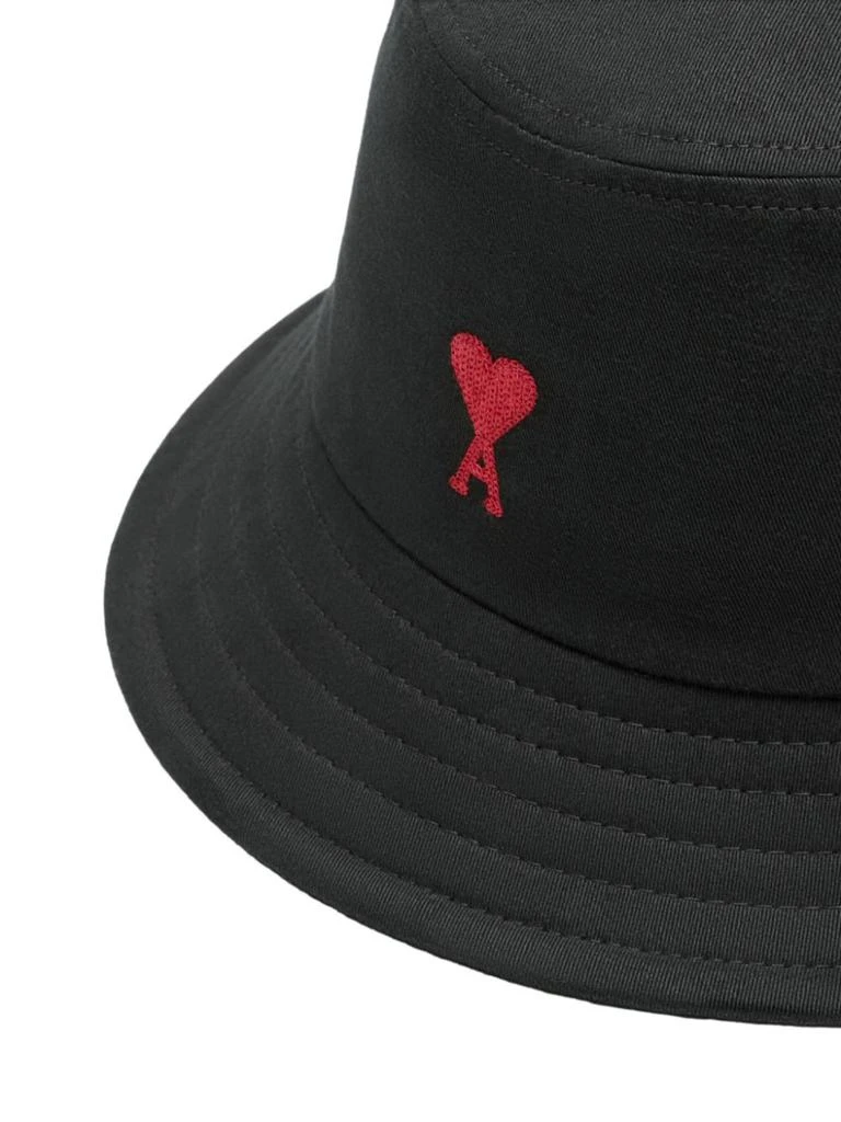 Ami Paris AMI PARIS - Ami De Coeur Cotton Bucket Hat 3