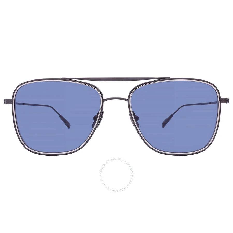 Mr. Leight NOVARRO S Blue Navigator Sunglasses ML4024 GM-CW/BLU 55 1