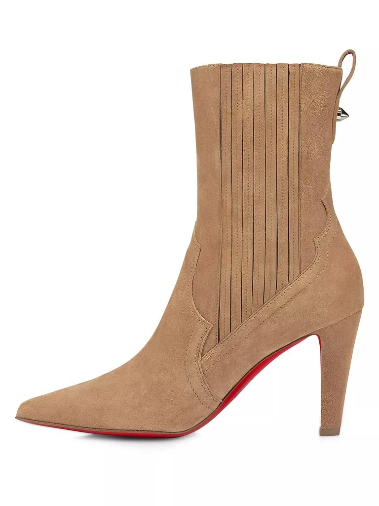 Christian Louboutin Santigag 85MM Leather Ankle Boots 3