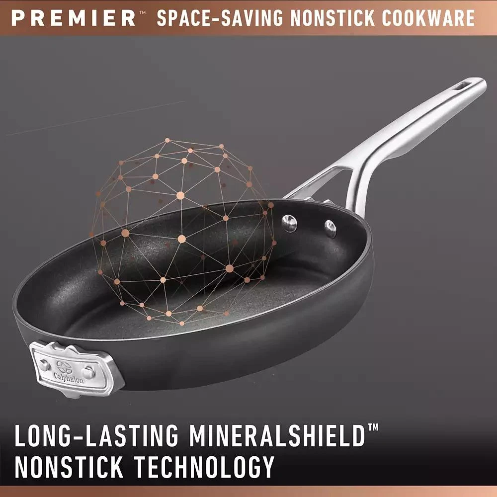Calphalon Premier 10-pc. Space-Saving Hard-Anodized Nonstick Cookware Set 3