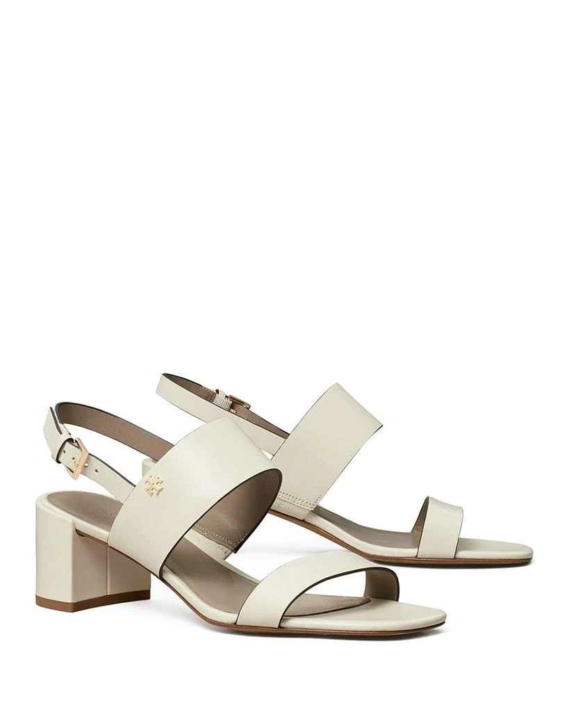 Tory Burch Women's Leather Block Heel Sandals 1