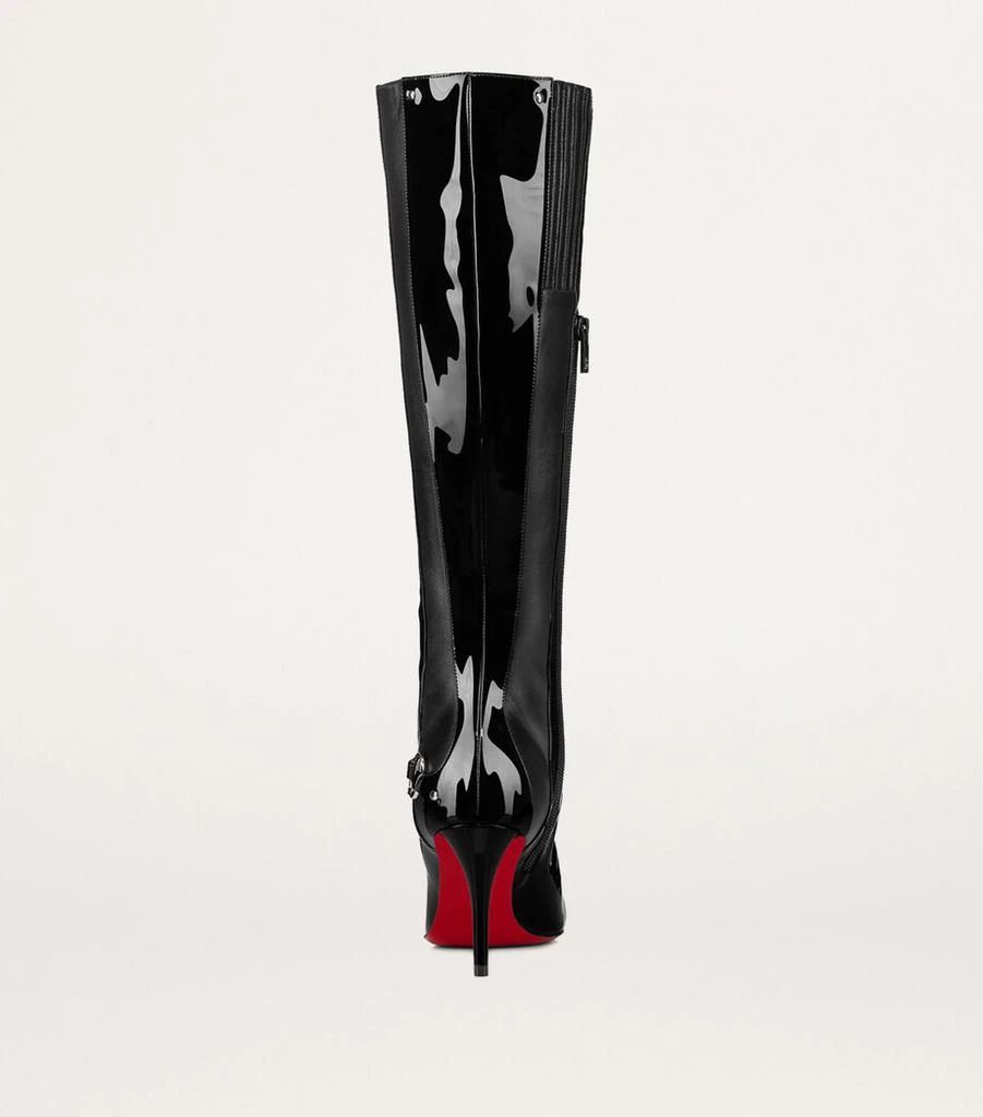 Christian Louboutin CL In The 90s Leather Knee-High Boots 80 4
