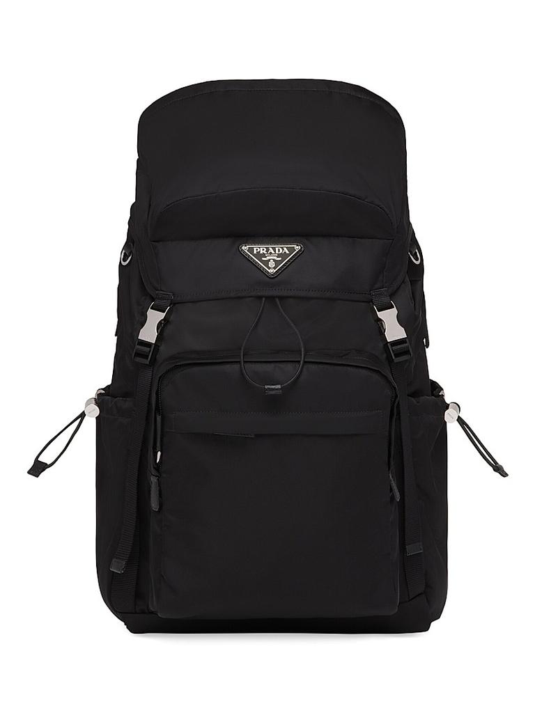 Prada Re-Nylon and Saffiano Leather Backpack - Backpacks