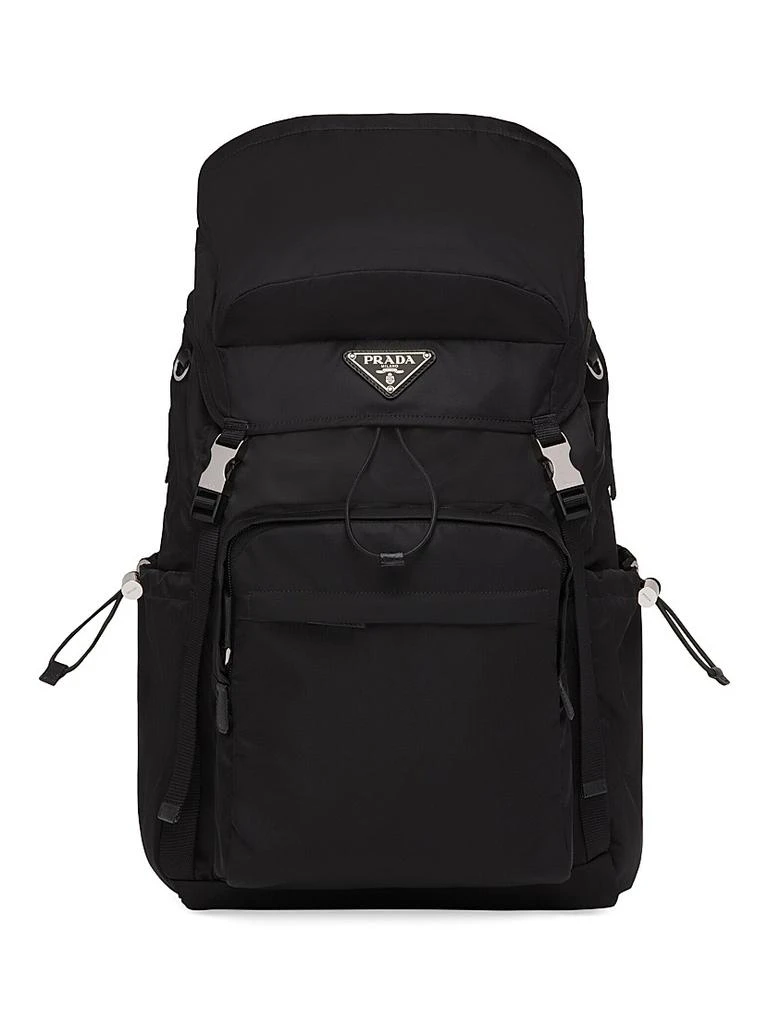 Prada Re-Nylon and Saffiano Leather Backpack 1