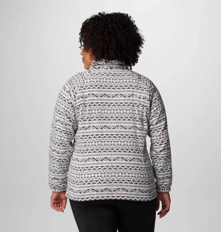 Columbia Columbia Women's Benton Springs  Printed Full Zip Fleece Jacket - Plus Size- 2