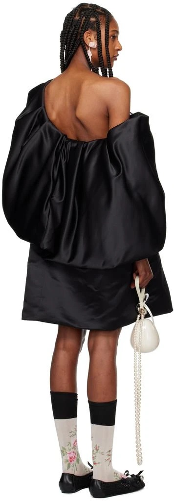 Simone Rocha Black Big Bow Minidress 3