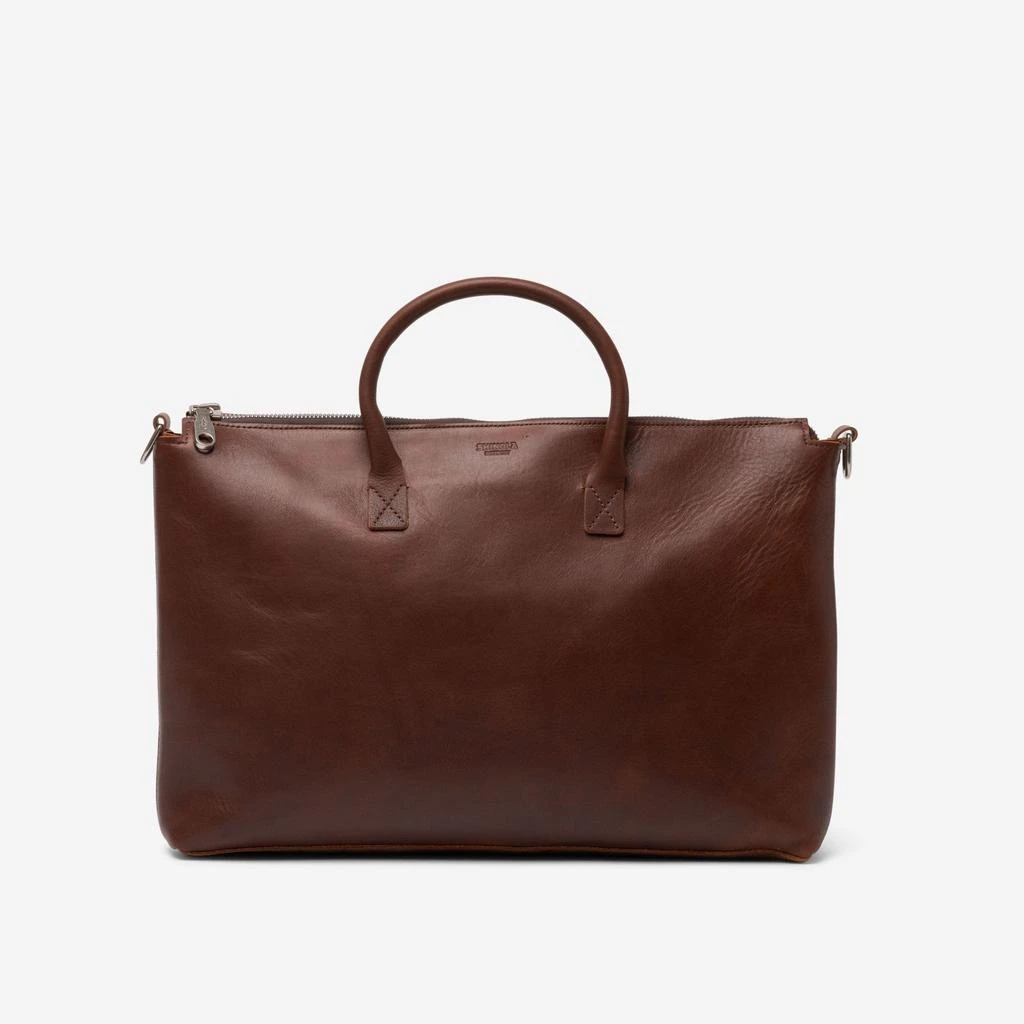 Shinola Shinola Utility Brown USA Heritage Leather Computer Brief 20242041-Br