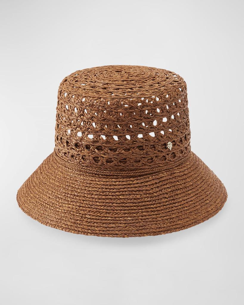 Helen Kaminski Retro Lace Braid Bucket Hat