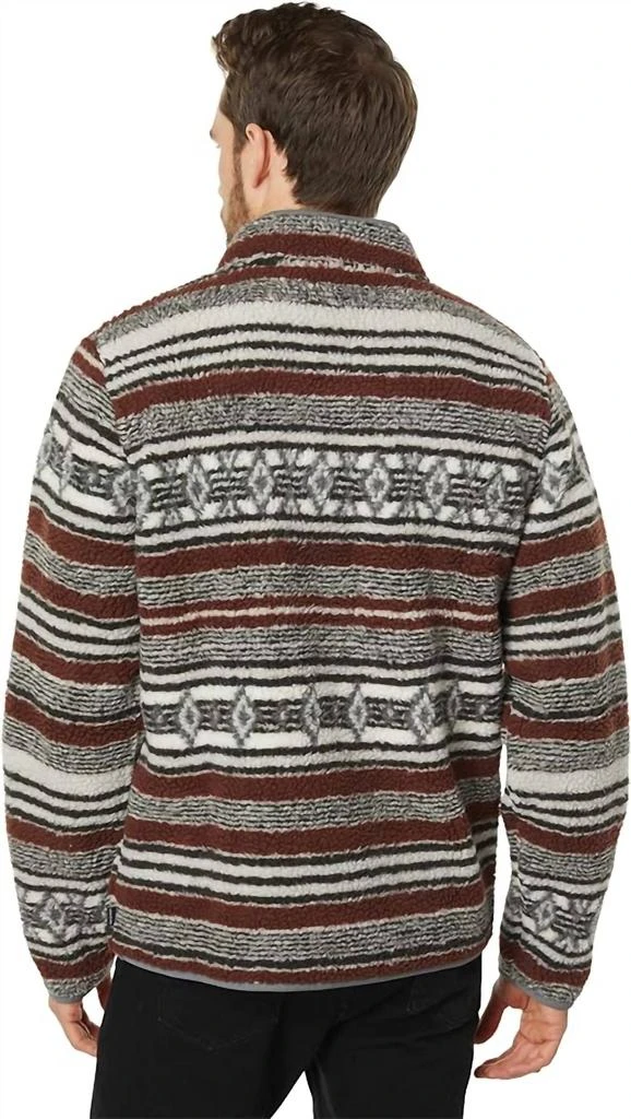 Lucky Brand Southwestern Sherpa Utility Jacket In Multi 2