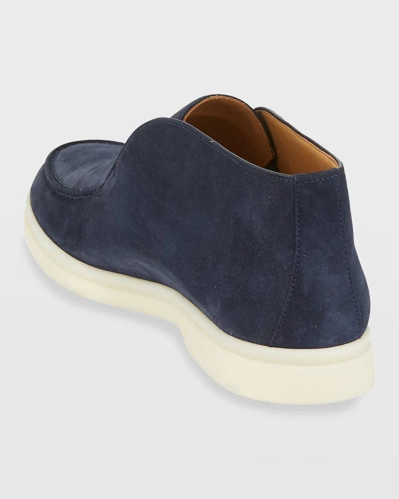 Loro Piana Open Walk Suede Booties 4