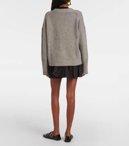 Jardin des Orangers Wool and cashmere cardigan 3