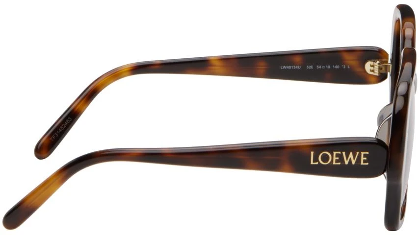 Loewe Brown Square Slim Sunglasses 2