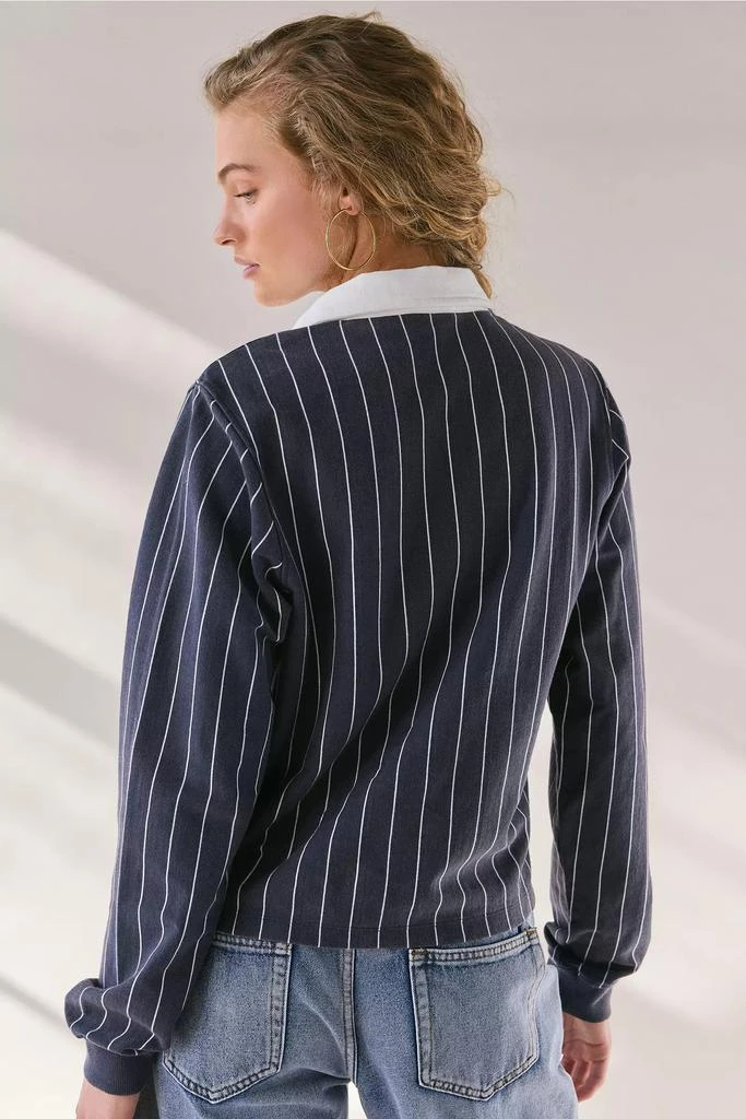 iets frans iets frans… Pinstripe Boxy Long Sleeve Rugby Tee 2