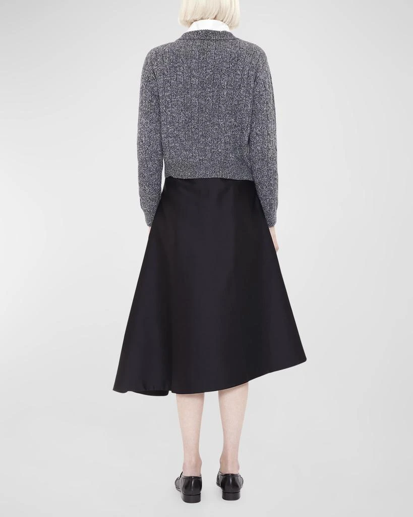 Arch4 Clover Mews Cashmere Cable-Knit Sweater 3
