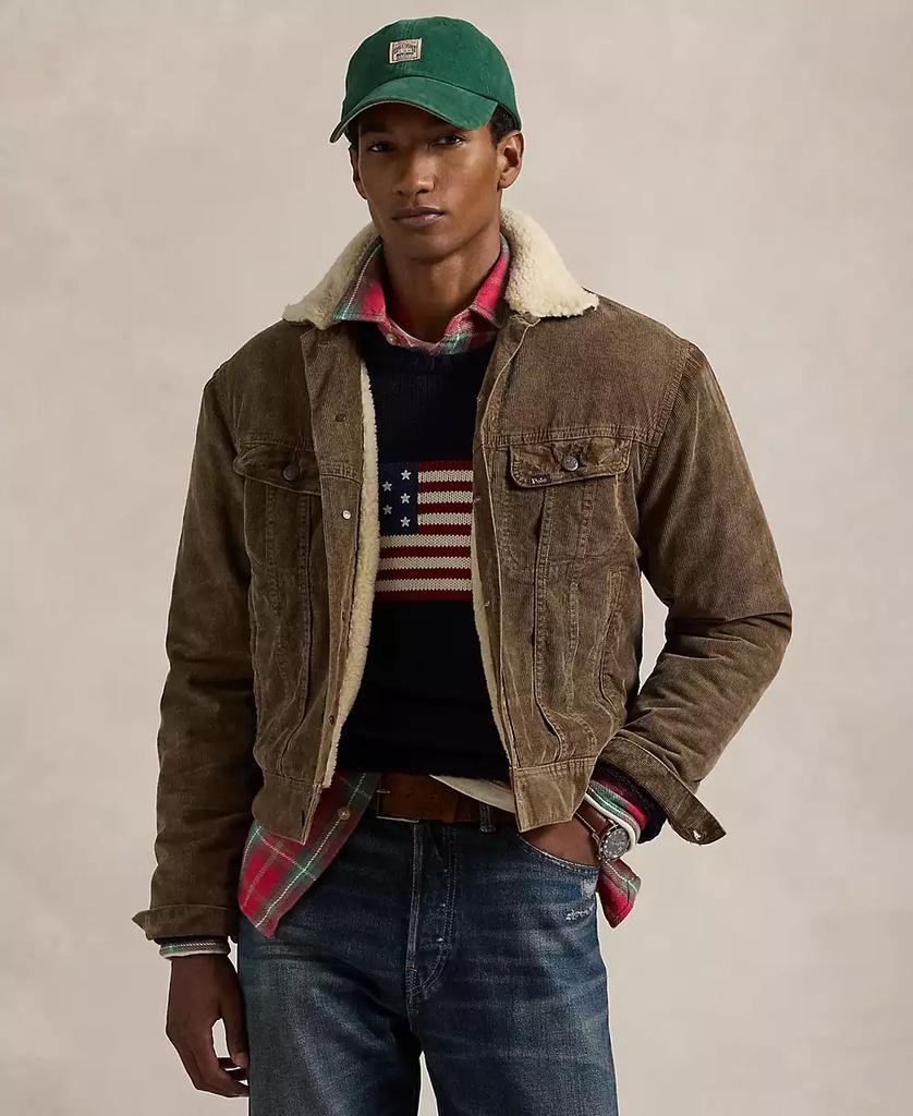 Ralph Lauren Men's Fleece-Lined Corduroy Trucker Jacket