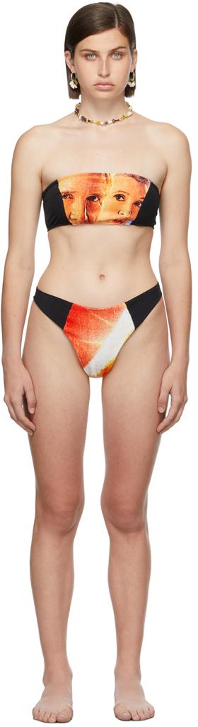 Rave Review SSENSE Exclusive Black Nova Neema Bikini