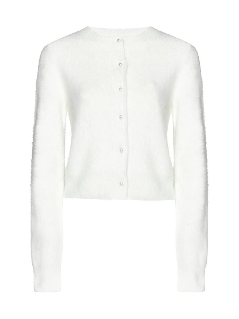 Shop Loewe Anagram Embroidered Cardigan on Sale at BeyondStyle