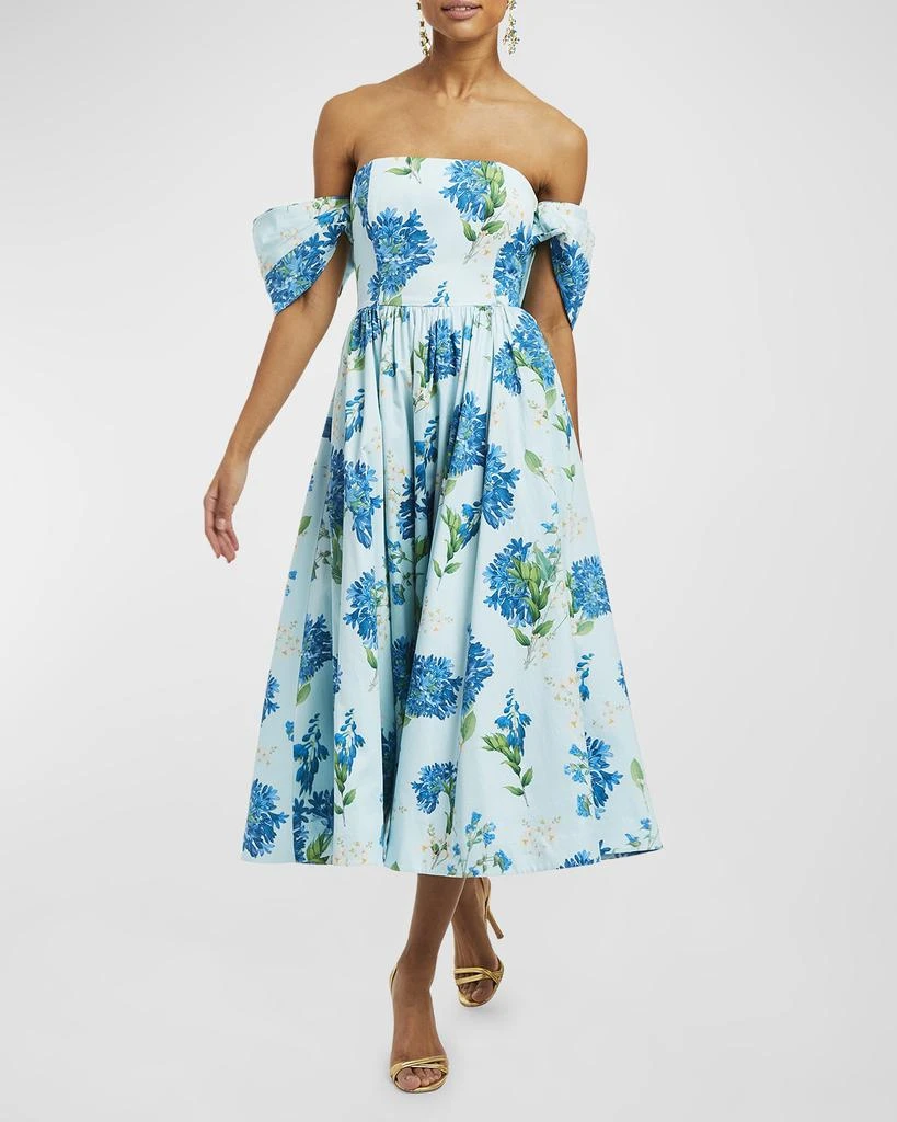 Mestiza New York Odette Floral-Print Convertible Midi Dress 2