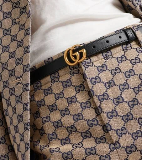 Gucci GG leather belt 4