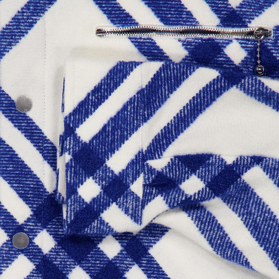 Burberry Check Pattern Buttoned Up Shirt
