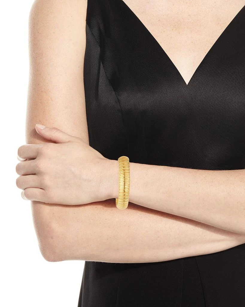 GAS Bijoux Breva Elastic Bracelet, Gold 2