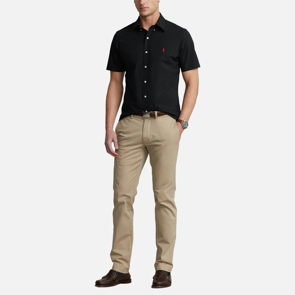Ralph Lauren Polo Ralph Lauren Men's Poplin Short Sleeve Shirt - Polo Black 3