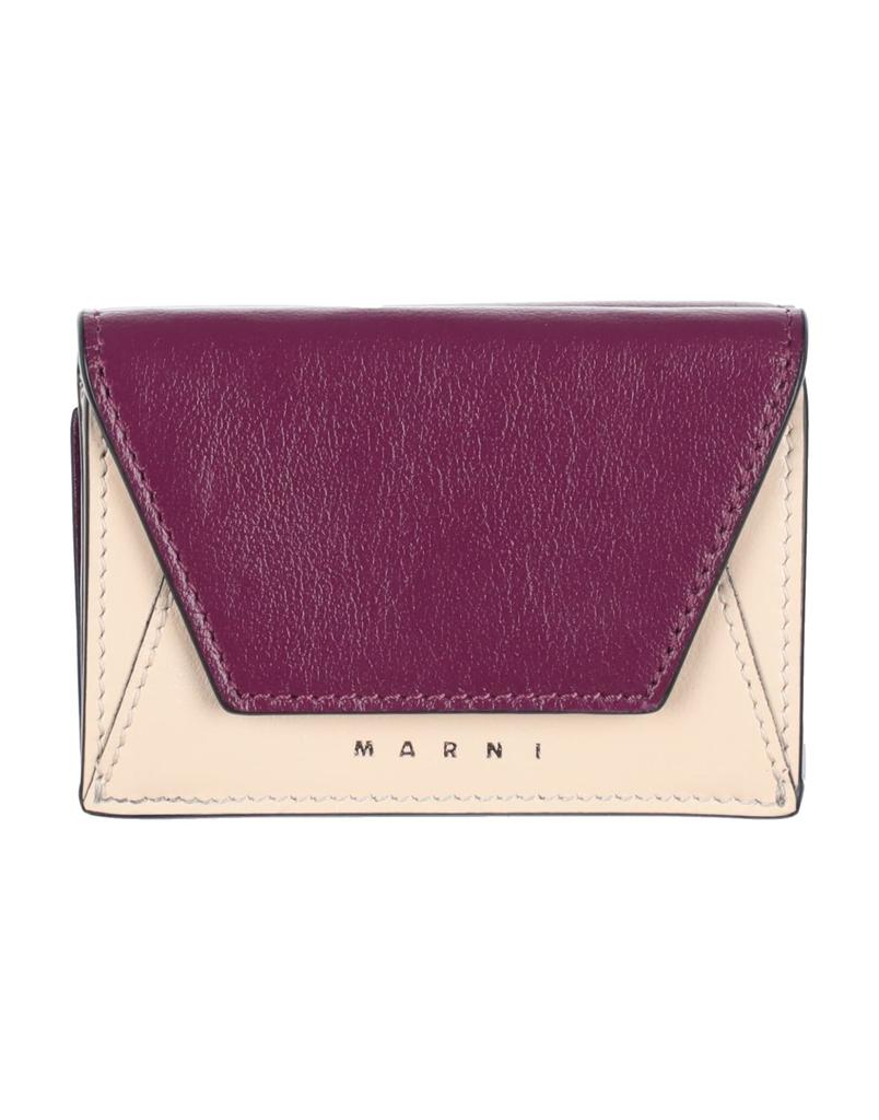 Marni Tri Fold Leather Wallet - Wallets - Free Shipping