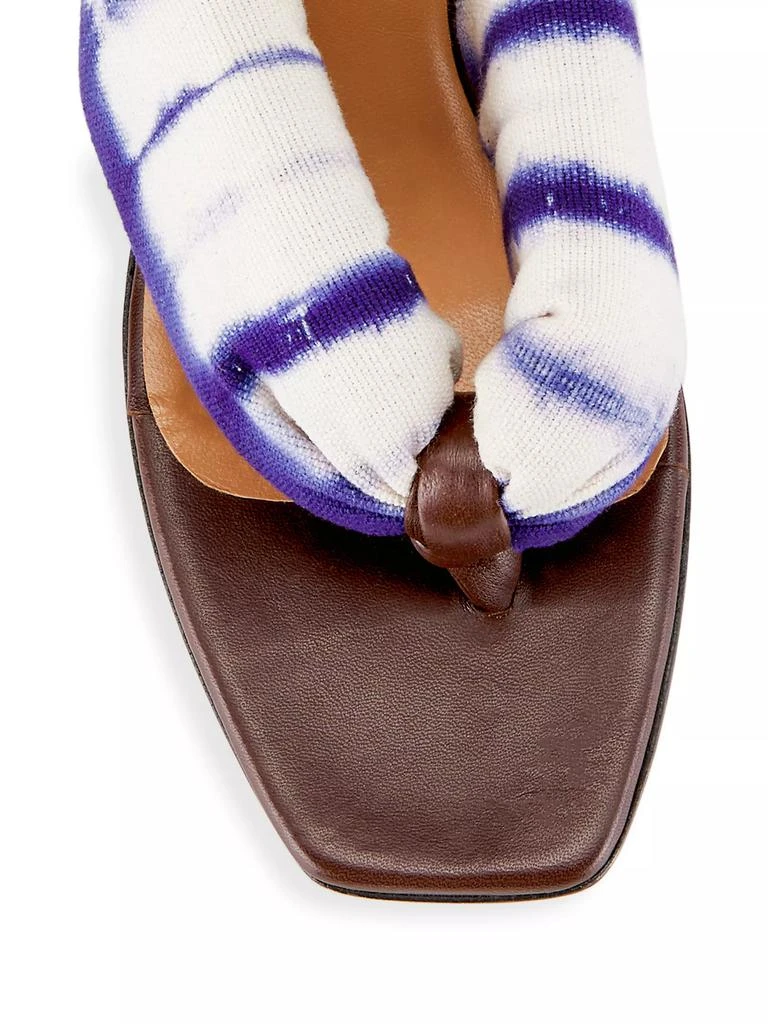 Brother Vellies Togo Tie-Dye High-Heel Sandals 4