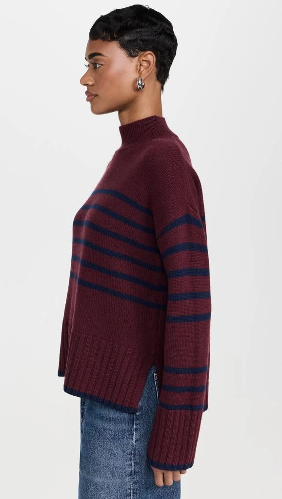 Stateside Striped Mock Neck Sweater 3