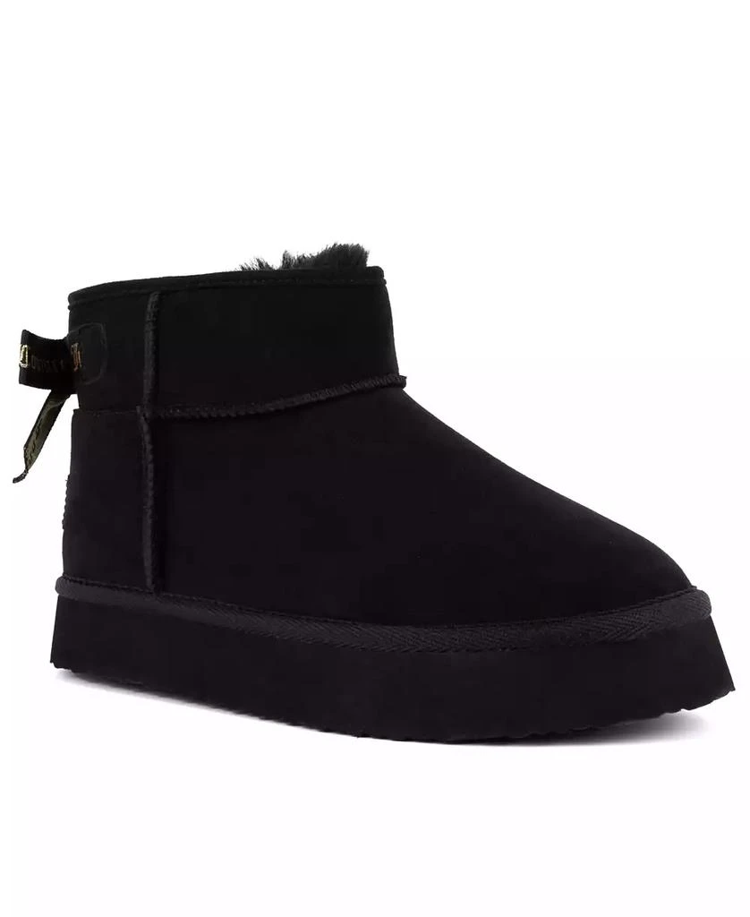 Juicy Couture Women's Olden Mini Platform Cold Weather Booties 1
