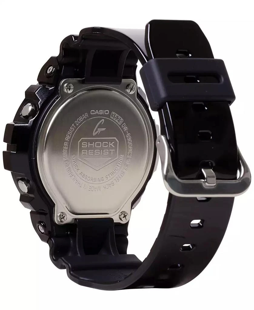 G-Shock Men's Digital Black Resin Strap Watch 50mm, DW6900RCS-1 3