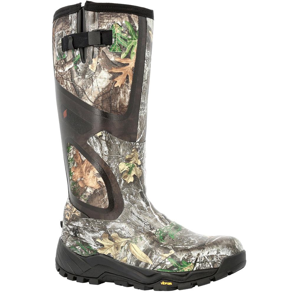 Rocky XRB 1000G Insulated Waterproof Camo Rubber Rain Boots