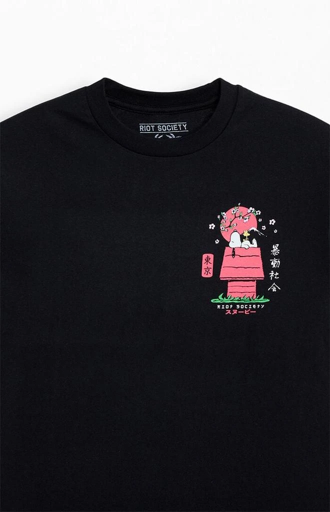 Riot Society Snoopy Kanji T-Shirt 3