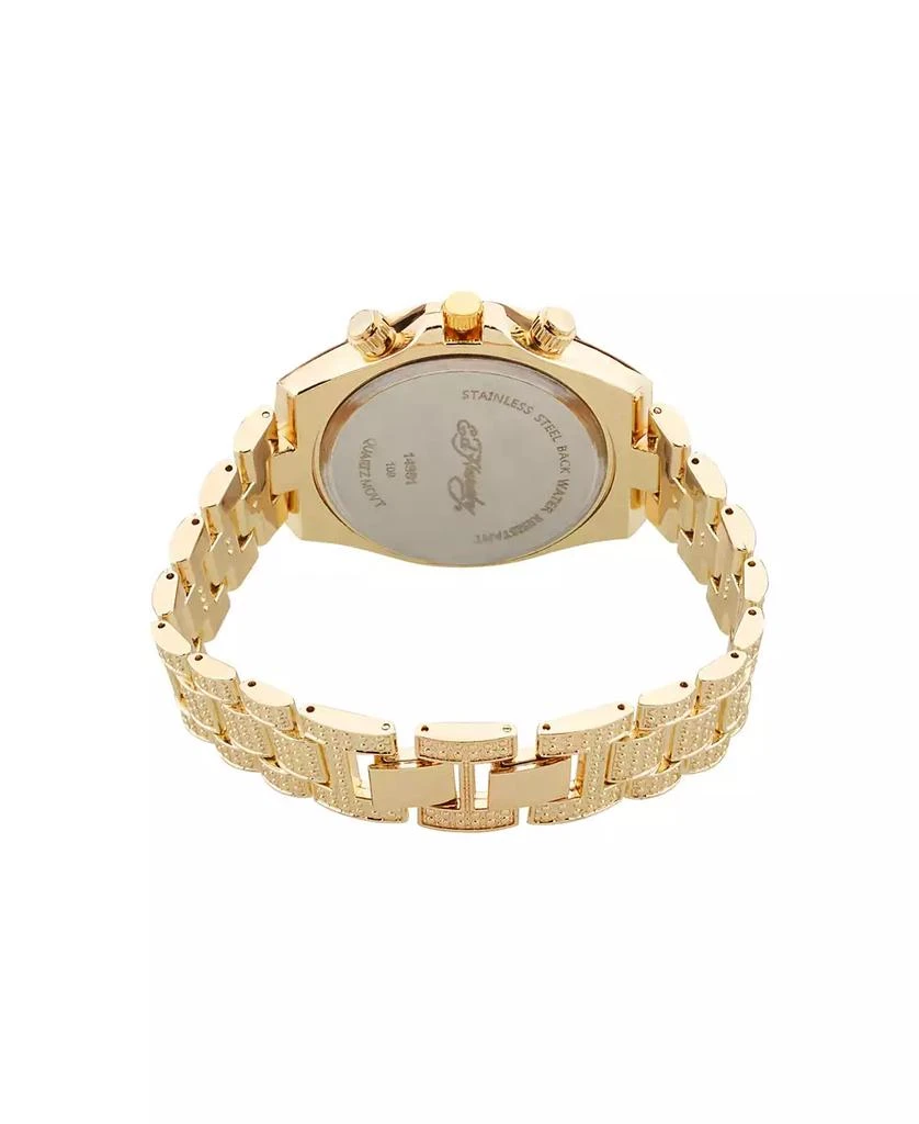 Ed Hardy Women's Quartz Shiny Gold-Tone Metal Alloy Watch 3