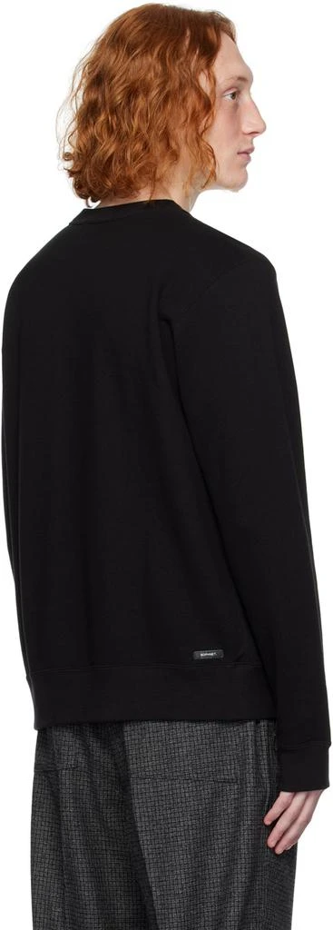SOPHNET. Black Crewneck Sweatshirt 3