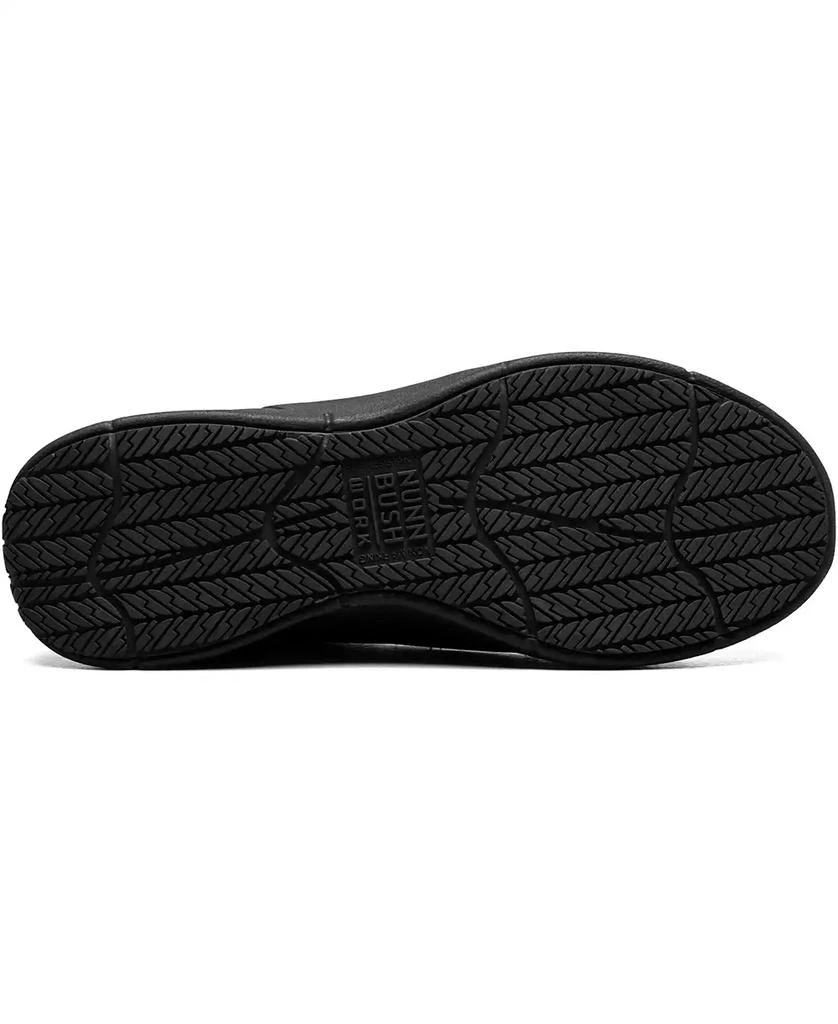 Nunn Bush Men's Grazie Work Splash Guard Slip Resistant Slip On Shoe 7