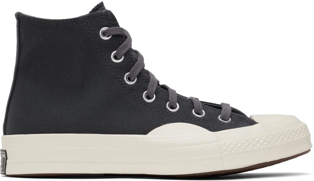 Converse Navy Chuck 70 Textured High Top Sneakers 1