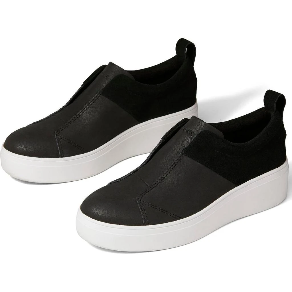TOMS Amber Womens Suede Laceless Casual and Fashion Sneakers 2