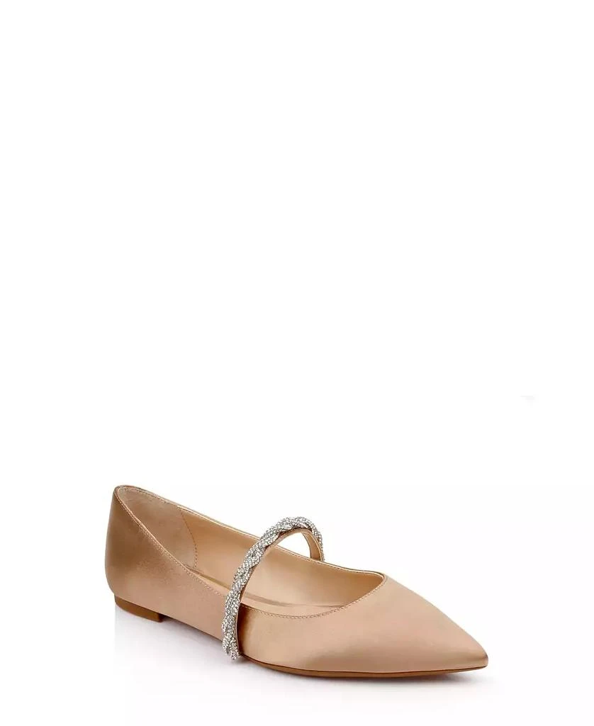 Badgley Mischka Women's Vana Pointed Toe Evening Flats 1
