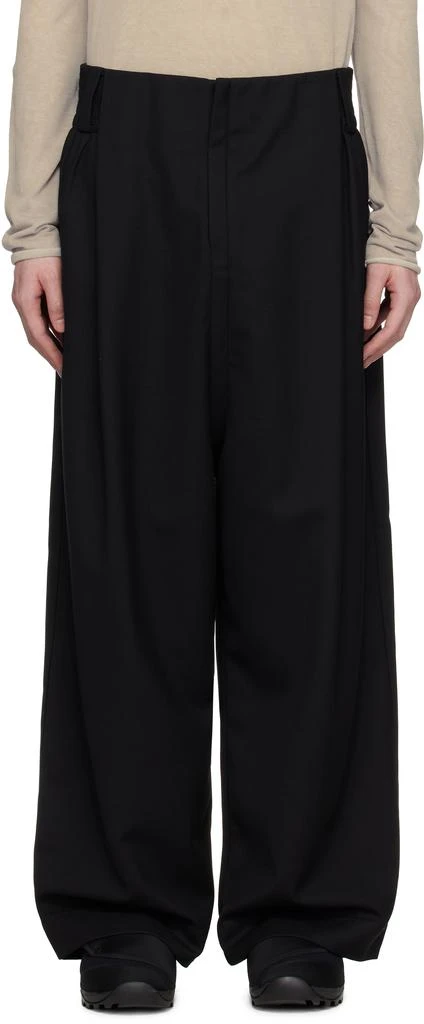 pet-tree-kor Black Tension Trousers 1