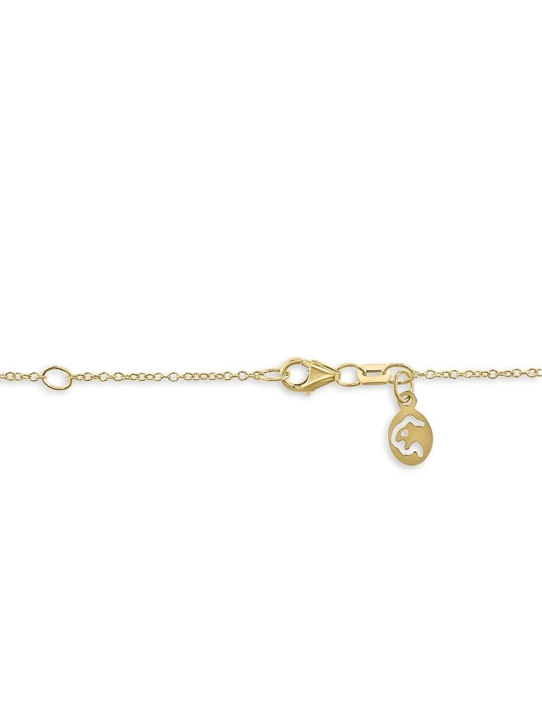 Effy 14K Yellow Gold, Diamond
0.38 TCW Natural Emerald Pendant Necklace 3