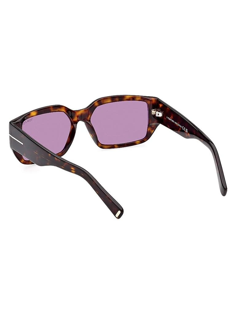 Tom Ford Silvano-02 56MM Sunglasses 5